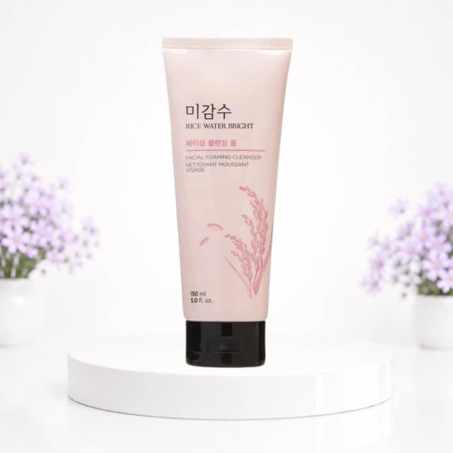 The Face Shop Rice Water Bright Facial Foaming Cleanser