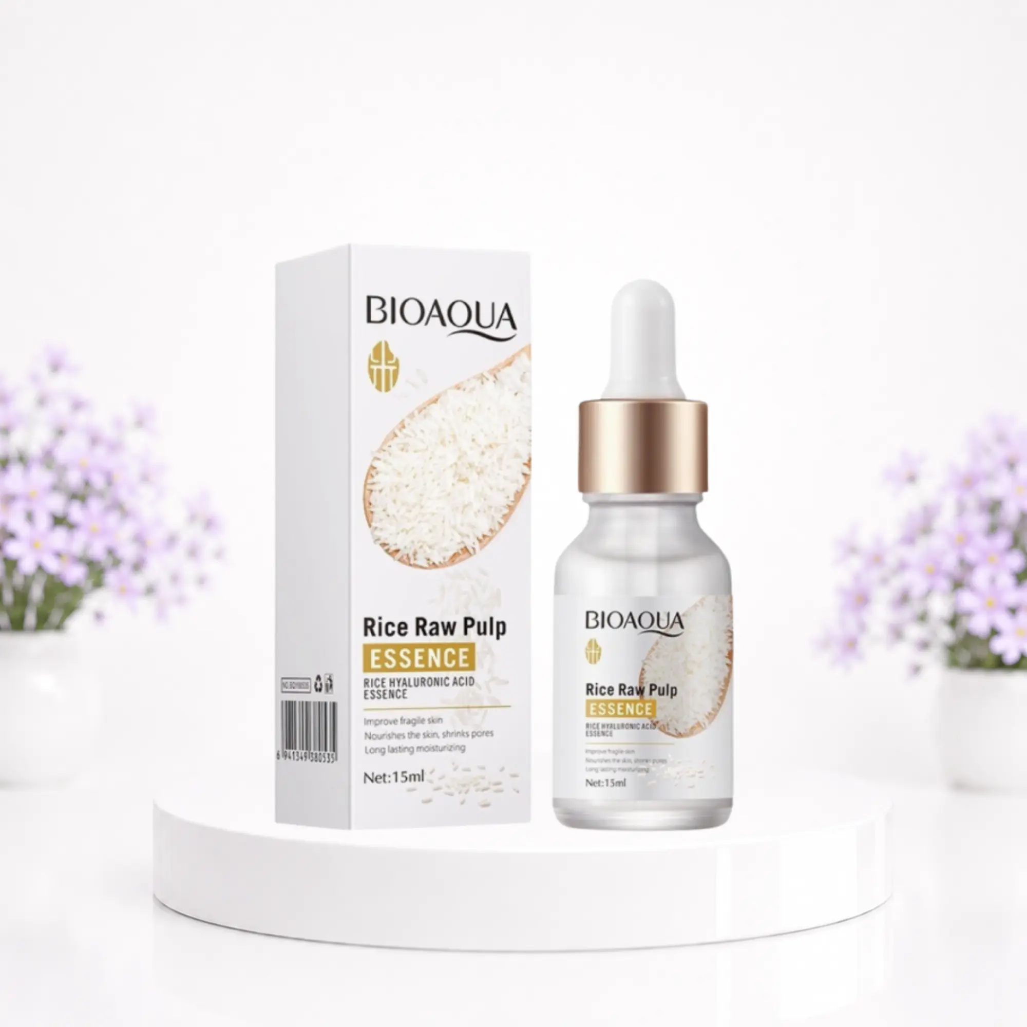 Bioaqua Rice Raw Pulp Facial Serum 
