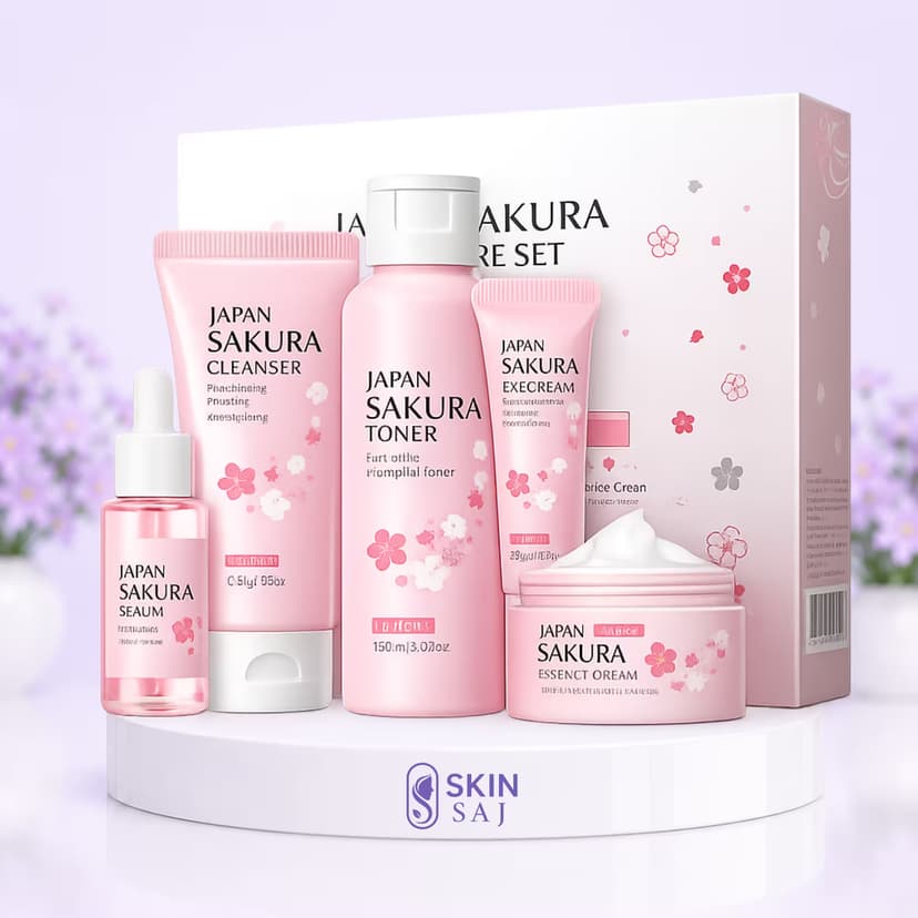Laikou Japan Sakura Skincare Set