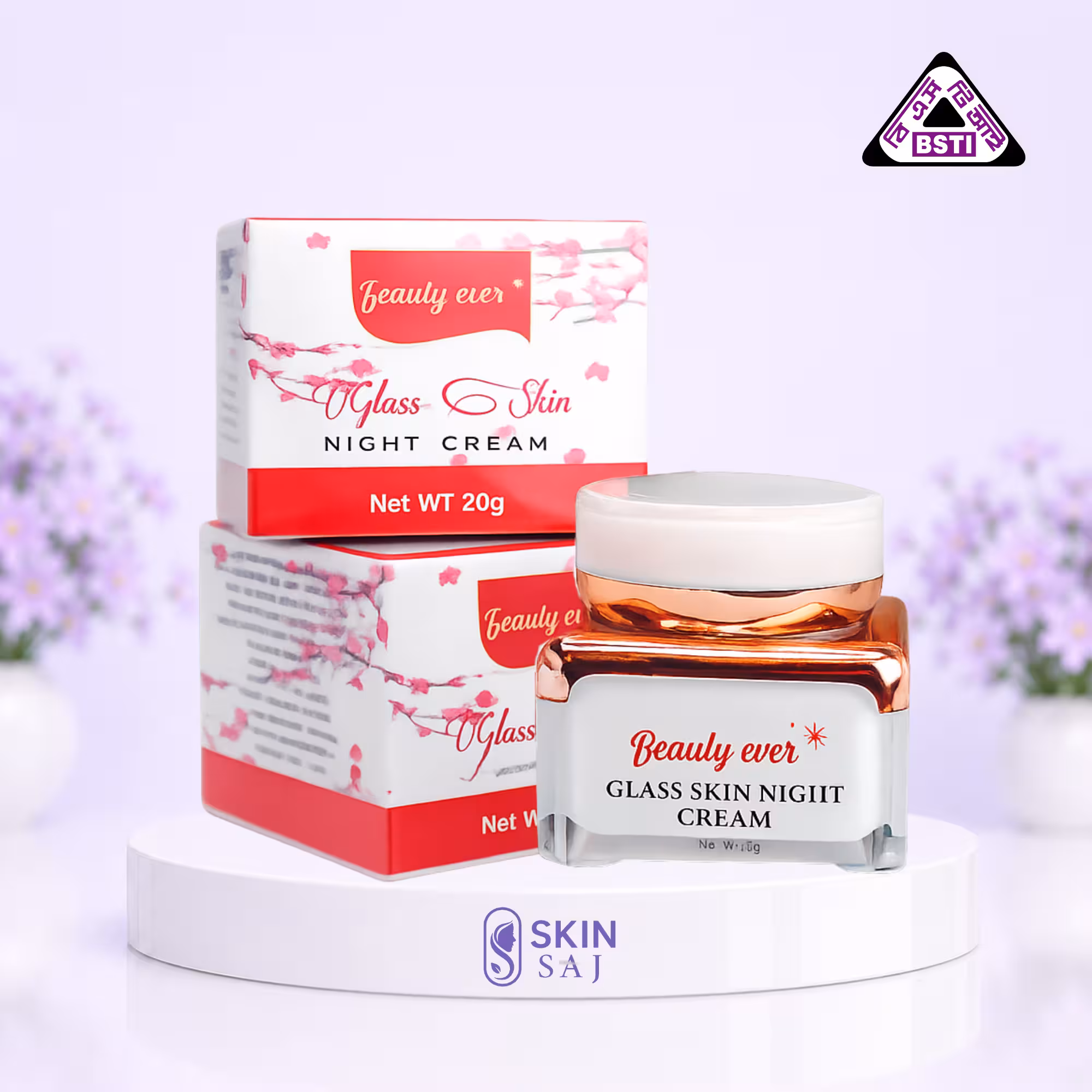 Beauty Ever Glass Skin Night Cream