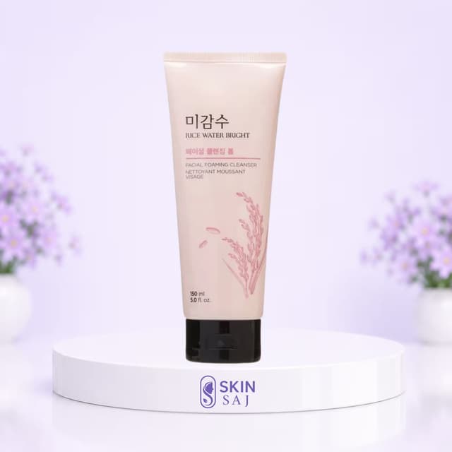 The Face Shop Rice Water Bright Facial Foaming Cleanser