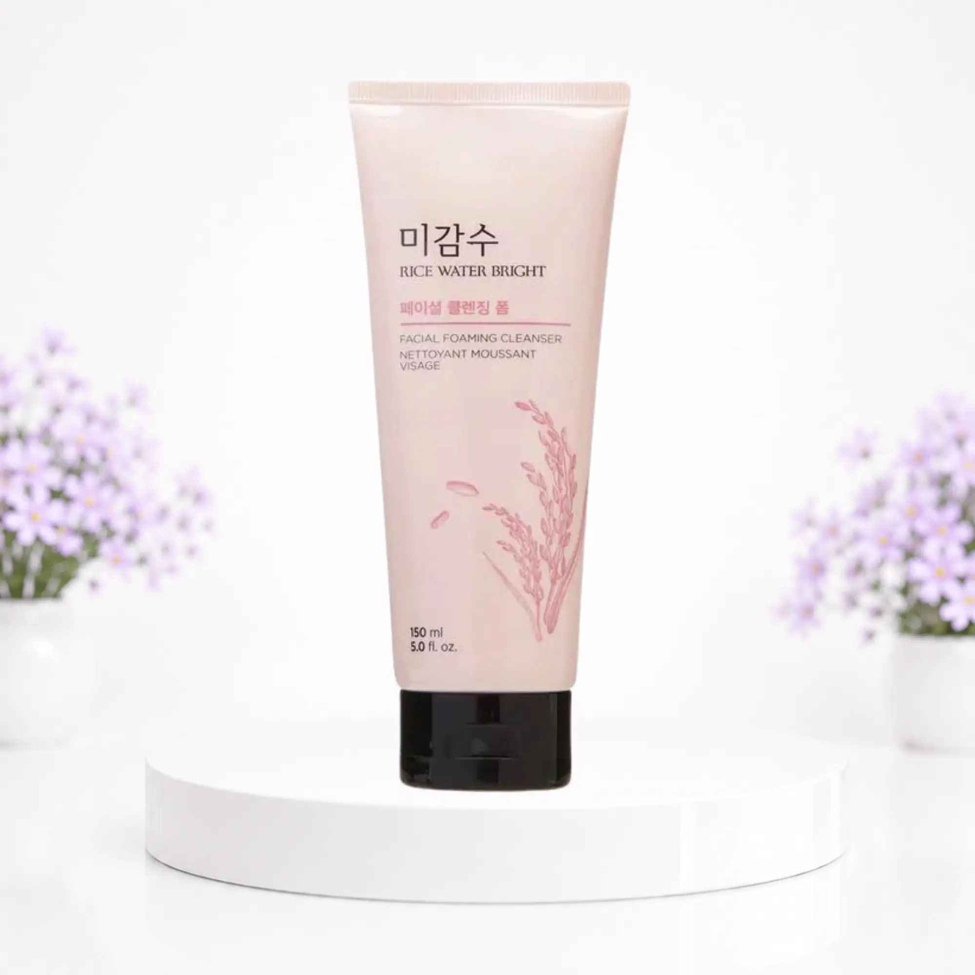 The Face Shop Rice Water Bright Facial Foaming Cleanser