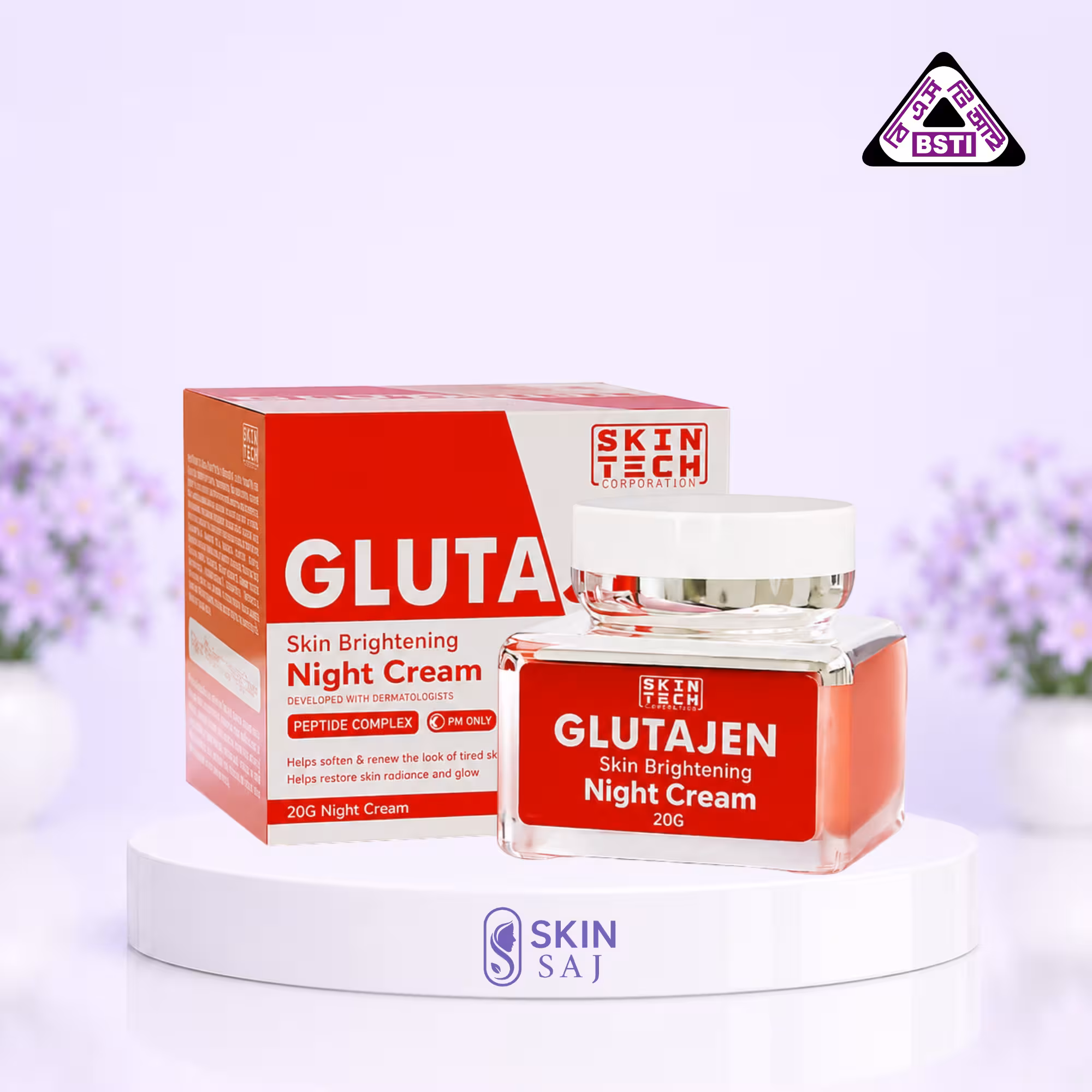 Glutajen Skin Brightening Night Cream