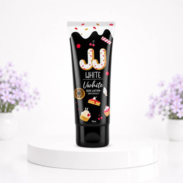 JJ White Vwhite Sun Lotion SPF50 PA++
