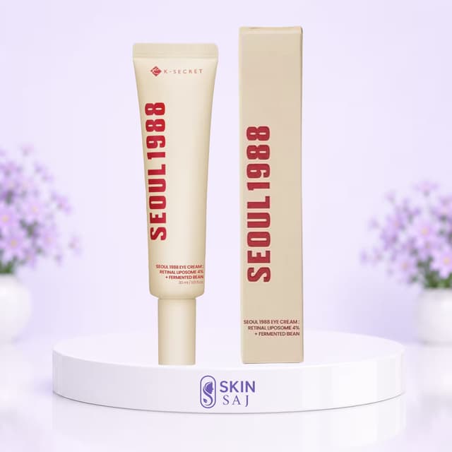 K-SECRET SEOUL 1988 Eye Cream : Retinal Liposome 4% + Fermented Bean