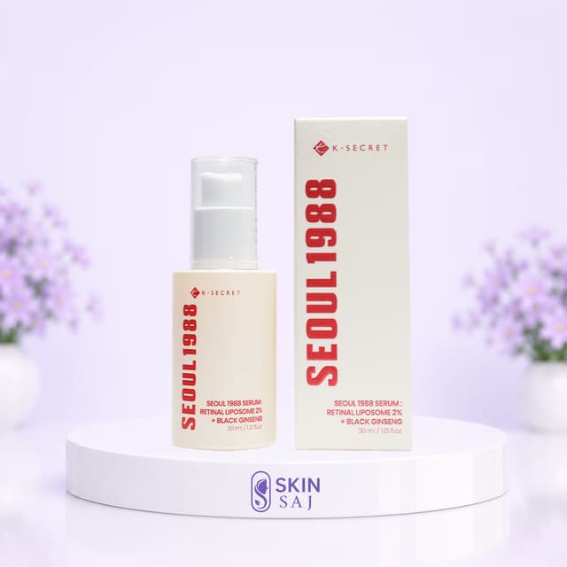 K-Secret Seoul 1988 Serum: Retinal Liposome 2% + Black Ginseng
